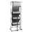 AMKO Displays R30 3 Roll Poly Horizontal Dispensing Rack, Square Tubing, Price/each