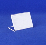 AMKO Displays SPH32 Clear Business Card Holder, 3 1/2