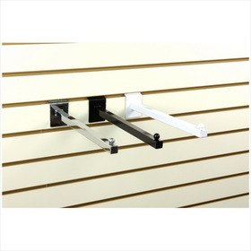 AMKO Displays SPW/12 12" Face-Out, Square Tubing, White