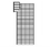 AMKO Displays STG28/B 2' X 8' Slatgrid Panels, Constructed Withh 1/4" Wire, Price/each