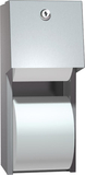 ASI 0030 Surface Mounted Dual Roll Toilet Tissue Dispenser
