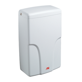 ASI 0196 TURBO Pro Automatic High Speed Hand Dryer HEPA Filter ADA Compliant
