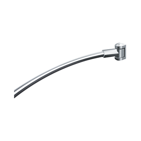 ASI 1201 Shower Curtain Rod Curved with Mounting Brackets
