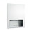 ASI 6457 Piatto Completely Recessed Paper Towel Dispenser White Phenolic Door