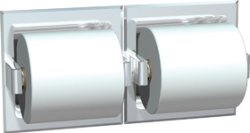 ASI 74022 Toilet Paper Holder (Double) - Recessed