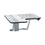 ASI 8206-R-28 Folding Shower Seat, Solid Phenolic, White &#8211; L Shaped, 28&#8243; Wide &#8211; Right Hand, Ada
