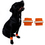 GOGO High Visivility Safety Dog Wristbands, Reflective Ankle Bands, 4 Pcs Pack