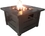 AZ Patio Heaters GS-F-PC Fire pit with Lid - Hammered Bronze finish