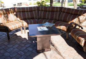 AZ Patio Heaters GSF-PR-PC 30" Conventional Fire Pit in Hammered Bronze