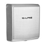 Alpine Industries 405-10-SSB WILLOW High Speed, Commercial Hand Dryer, Stainless Steel, 120V