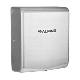 Alpine Industries 405-10-SSB WILLOW High Speed, Commercial Hand Dryer, Stainless Steel, 120V