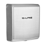 Alpine Industries 405-20-SSB WILLOW High Speed Commercial Hand Dryer, 220V, Stainless Steel Brushed