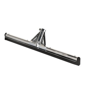 Alpine Industries Heavy-Duty Floor Squeegee, Dual Moss, Black