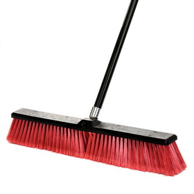 Alpine Industries 460-24-2-3 24" Smooth Surface Push Broom, 3 pack