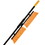 Alpine Industries 460-24-3-3 24" Rough-Surface Push Broom, 3 pack