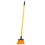 Alpine Industries 464-2 10-Inch Smooth Surface Angle Broom with unbreakable Fiberglass handle