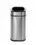 Alpine Industries 470-10L 10 L / 2.6 Gal Stainless Steel Slim Open Trash Can, Brushed Stainless Steel