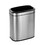 Alpine Industries 470-20L 20 L / 5.3 Gal Slim Brushed Stainless Steel Open Trash Can