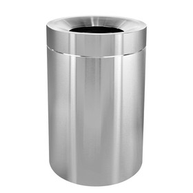 Alpine Industries 475-50 50 Gallon Stainless Steel Indoor Trash Can
