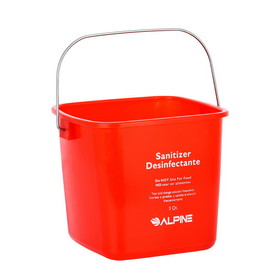 Alpine Industries Red Sanitizing Pail