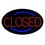 Alpine Industries 497-09 LED Open/Closed Sign, Oval 23" x 14"