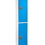 Adir Corp. 629-202-BLU Large blue locker with 2 doors 2 hooks