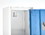 Adir Corp. 629-202-BLU Large blue locker with 2 doors 2 hooks