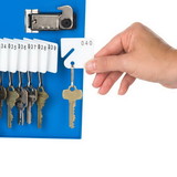 Adir Corp. 40 Hooks Key Cabinet with Combination Lock