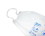Alpine Industries A1-10-500 10 lb. Clear Plastic Ice Bag with Cotton Drawstring, 1.5 mil - 500 Bags