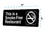 Alpine Industries ALPSGN-23 This is a Smoke-Free Restaurant Sign, 3"x9"