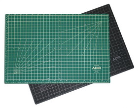 Adir Corp. CM1218 Self Healing Cutting Mat Reversible Green/Black 12"x18"