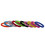 TOPTIE 20PCS 8mm Silicone Slide Bracelet Wristband Adjustable Strap Bands Jewelry Making DIY Supply