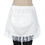 Aspire Lace Half Apron with Pocket for Adult, Christmas Cotton Cooking Apron Perfect for Cafe