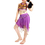 BellyLady Kid Egyptian Belly Dance Costume, Skirt & Halter Top Sets, Purple
