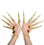 BellyLady Belly Dance Gypsy Egyptian Bracelet With Gold Finger Nails