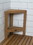 ARB Teak & Specialties BEN557 - Fiji corner footrest 15" (37 cm) with Shelf