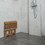 ARB Teak & Specialties BEN561 - Folding shower bench with gate leg 20" (51 cm)