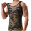 TopTie Men's Camouflage Tank Top, Paintball Jersey