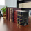Aspire 6 Pairs Metal Book Ends, Heavy Duty Bookends, Black Book Shelf Holder, Non-Slip Book Stopper for Shelves