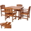 All Things Cedar TD72-20 5pc. Butterfly Dining Chair Set, Price/each