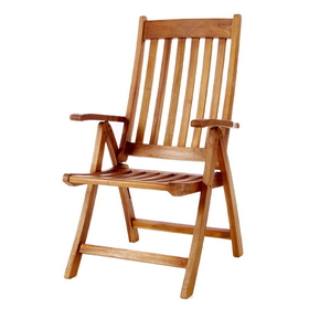 All Things Cedar TF44 5 - Position Folding Arm Chair