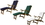All Things Cedar TF53 5 - Position Steamer Chair, Price/each