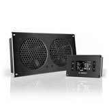 AC Infinity AIRPLATE T7, Home Theater and AV Quiet Cabinet Cooling Fan System, 12 Inch