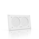 AC Infinity Cabinet Ventilation Grille White, 8 Inch