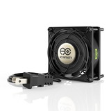 AC Infinity AXIAL 8025, Muffin 120V AC Cooling Fan, 80mm x 80mm x 25mm
