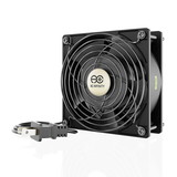 AC Infinity AXIAL LS1238, Muffin 120V AC Cooling Fan, 120mm x 120mm x 38mm, LOW SPEED