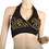 BellyLady Practice Belly Dance Costume, Embroidery Halter Bra Top & Pants