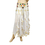 BellyLady 6-Pieces Professional Belly Dancing Gypsy/Egyptian Costume, Sequined Fringe Bra & Belt & Skirt & Dancing Accessories