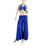BellyLady Practice Egyptian Belly Dance Costume, Belly Dancing Outfits, Tribal Blue Halter Top And Pants
