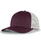 Dark Maroon/Silver/Dark Maroon (58T)